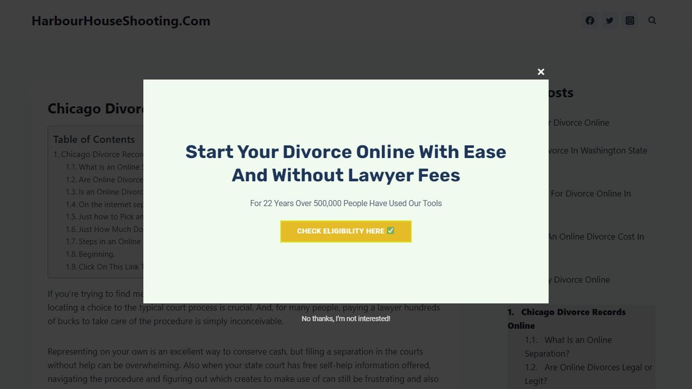 Chicago Divorce Records Online – HarbourHouseShooting.Com